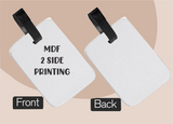 Tropical Coconut Drink - Luggage & Bag Tags - Sublimation Transfer