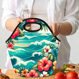 Tropical Hibiscus - Lunch Tote - Sublimation Transfer