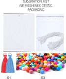 Felt Air Freshener Kit
