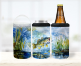 Fishing - 12 oz Can Holders & Slap Wrap - Sublimation Transfers