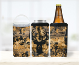 Grunge Buck - 12 oz Can Holders & Slap Wrap - Sublimation Transfers