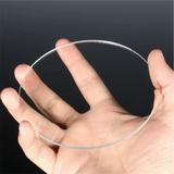 Clear Acrylic Rounds - Choose Size