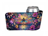 Dragonfly - 12 oz Can Holders & Slap Wrap - Sublimation Transfers
